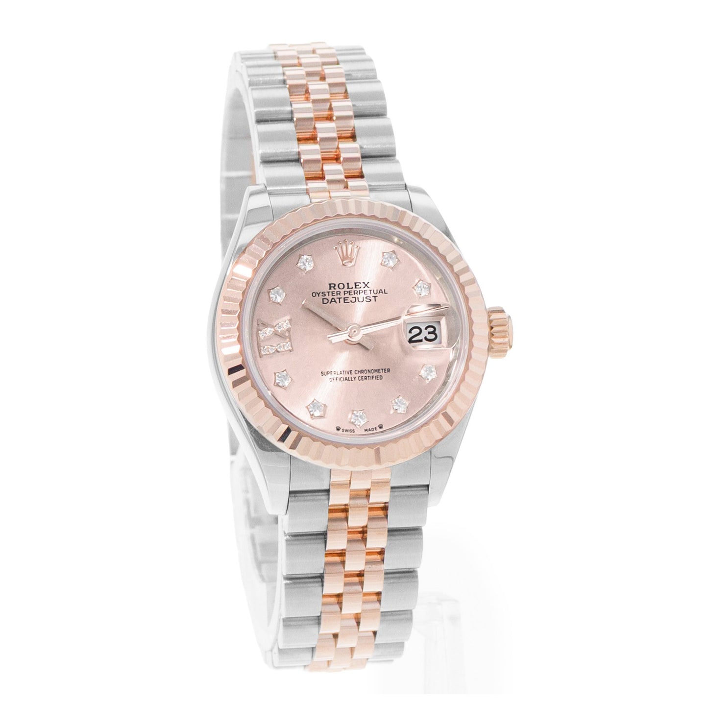 Rolex Datejust 28 Rose Gold
