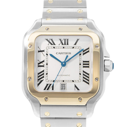 Cartier Santos Steel & Yellow Gold