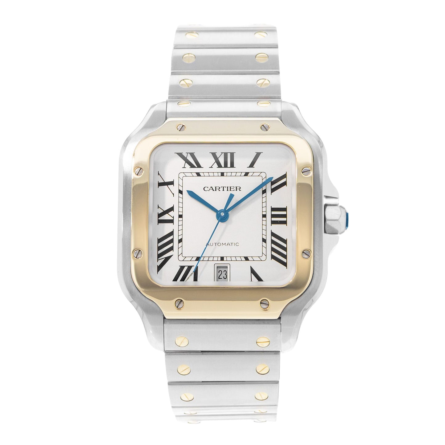 Cartier Santos Steel & Yellow Gold