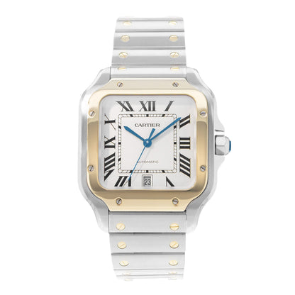 Cartier Santos Steel & Yellow Gold