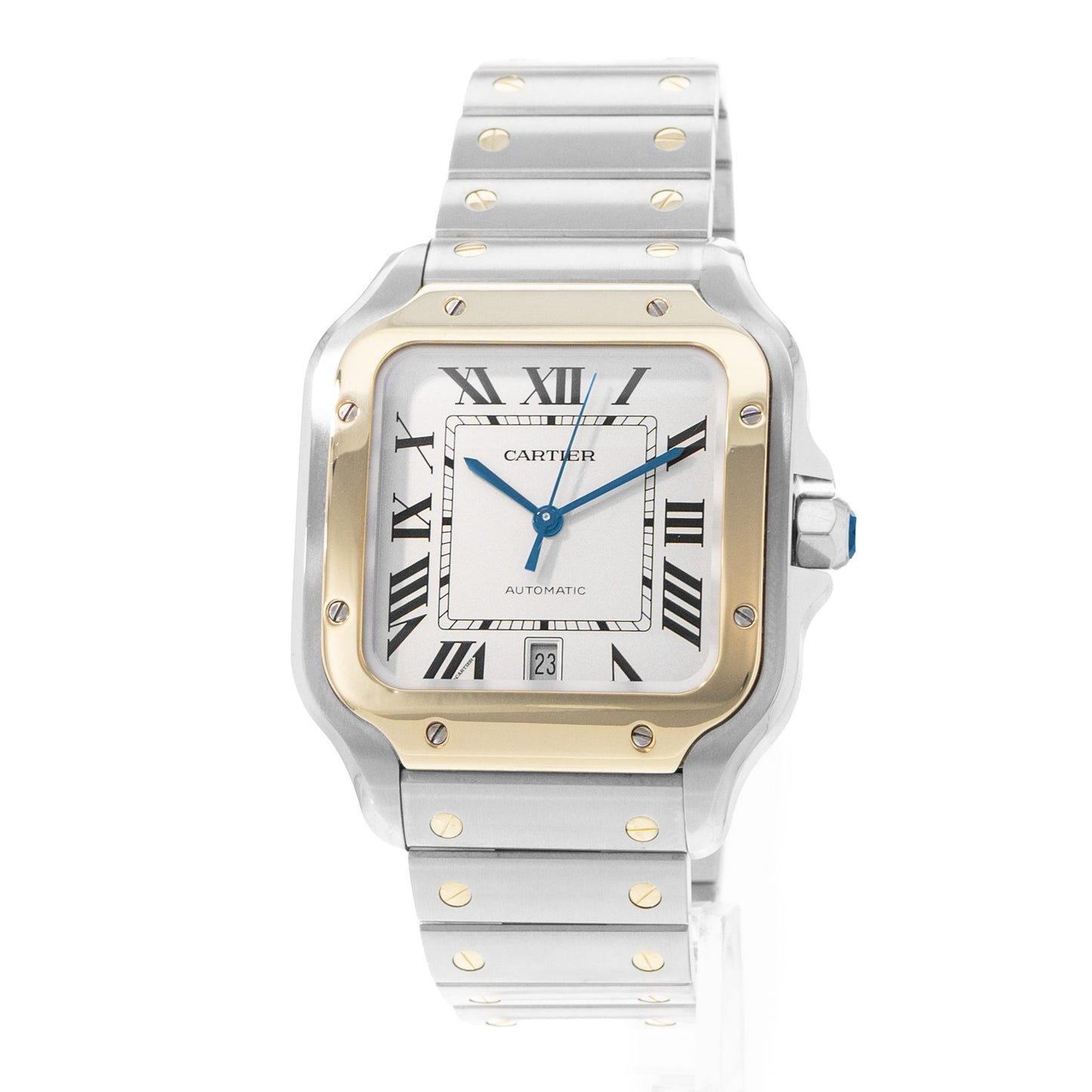 Cartier Santos Steel & Yellow Gold