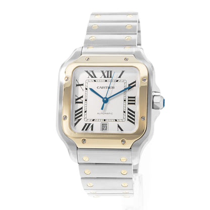 Cartier Santos Steel & Yellow Gold