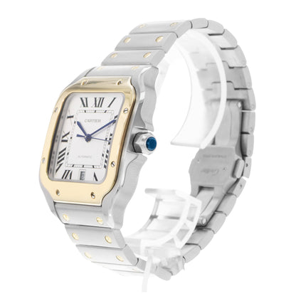 Cartier Santos Steel & Yellow Gold