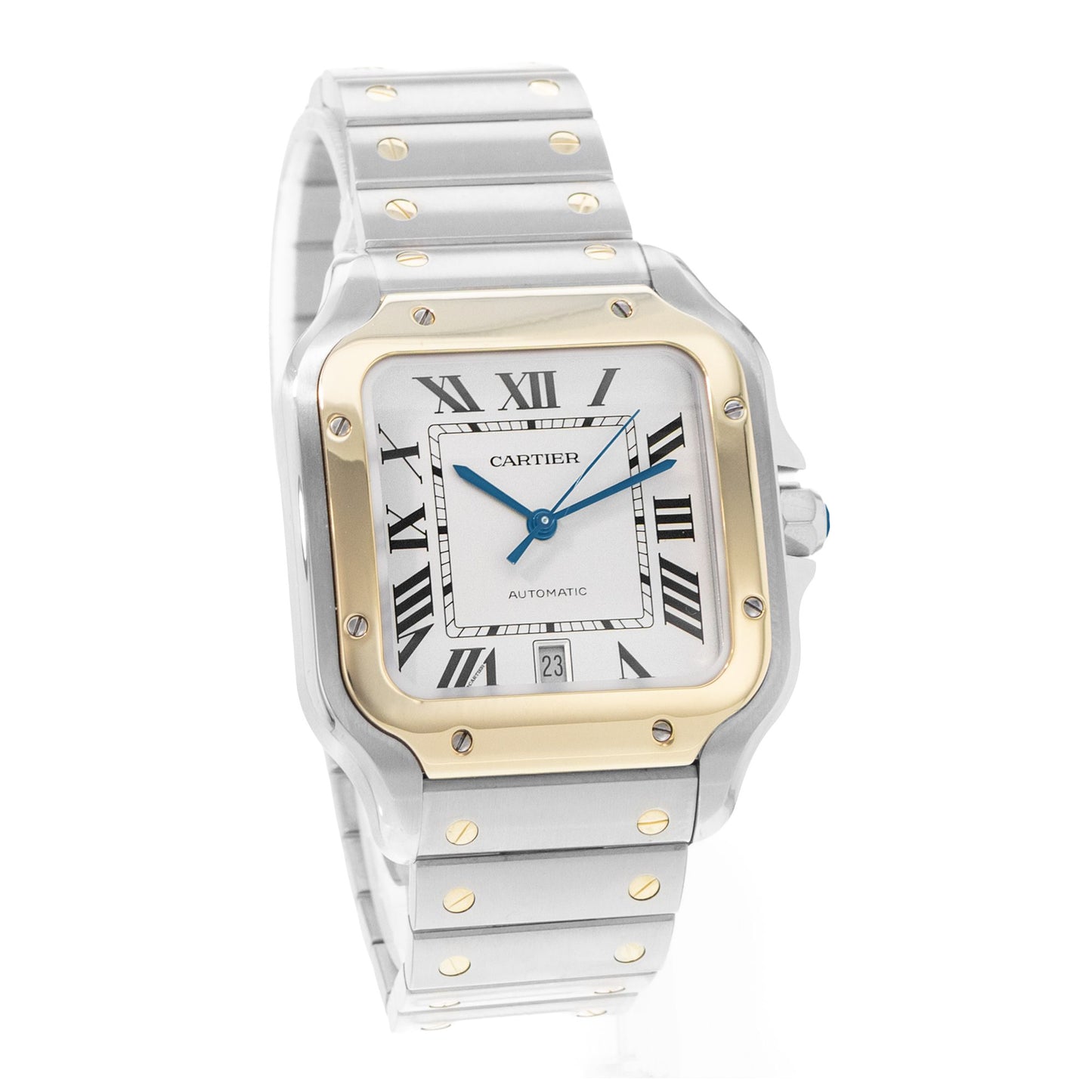 Cartier Santos Steel & Yellow Gold