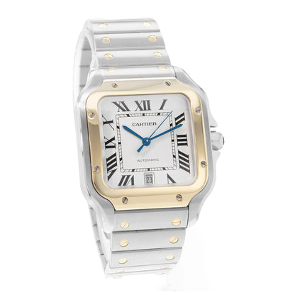 Cartier Santos Steel & Yellow Gold