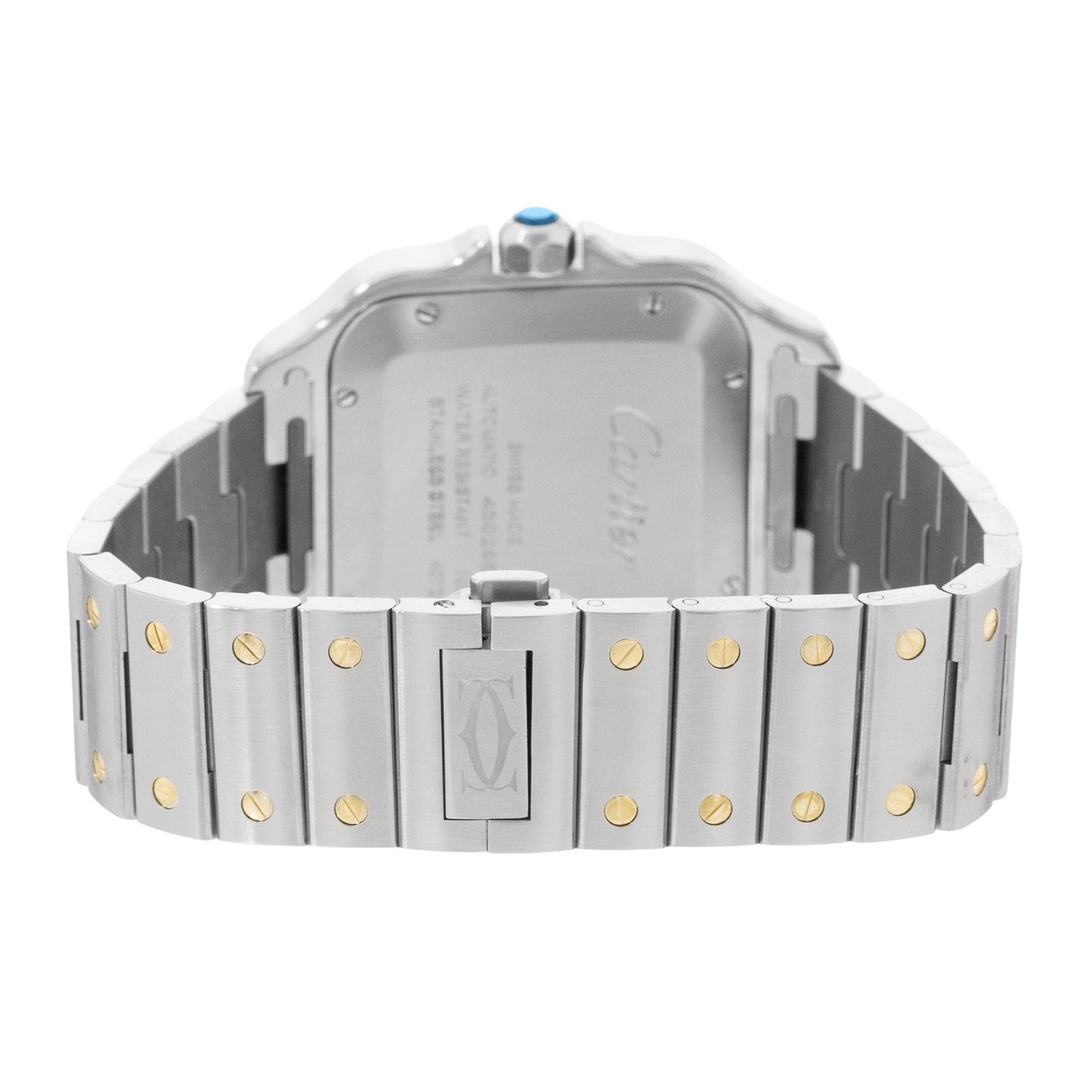 Cartier Santos Steel & Yellow Gold