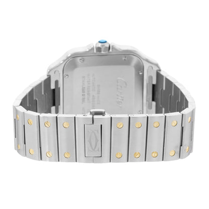 Cartier Santos Steel & Yellow Gold