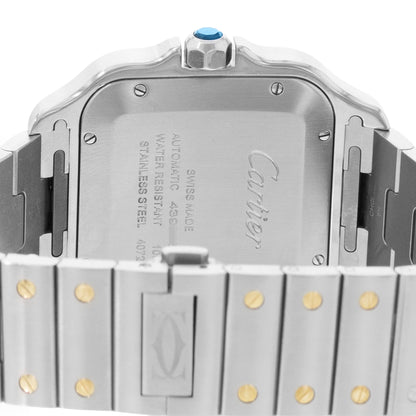 Cartier Santos Steel & Yellow Gold