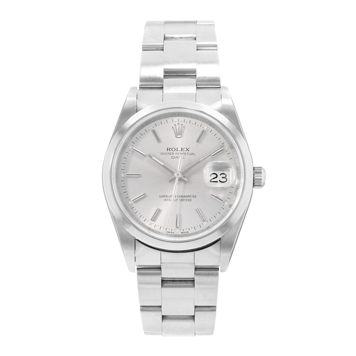 Rolex Oyster Perpetual Date 34 Steel