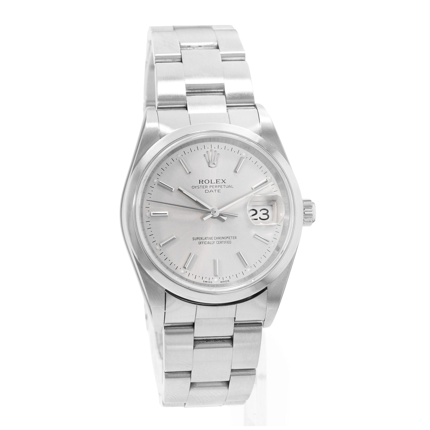 Rolex Oyster Perpetual Date 34 Steel