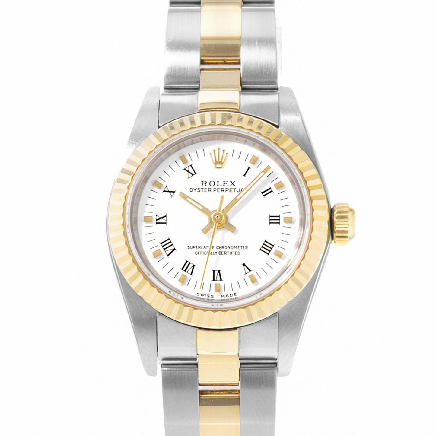 Rolex Oyster Perpetual 26 Steel & Yellow Gold