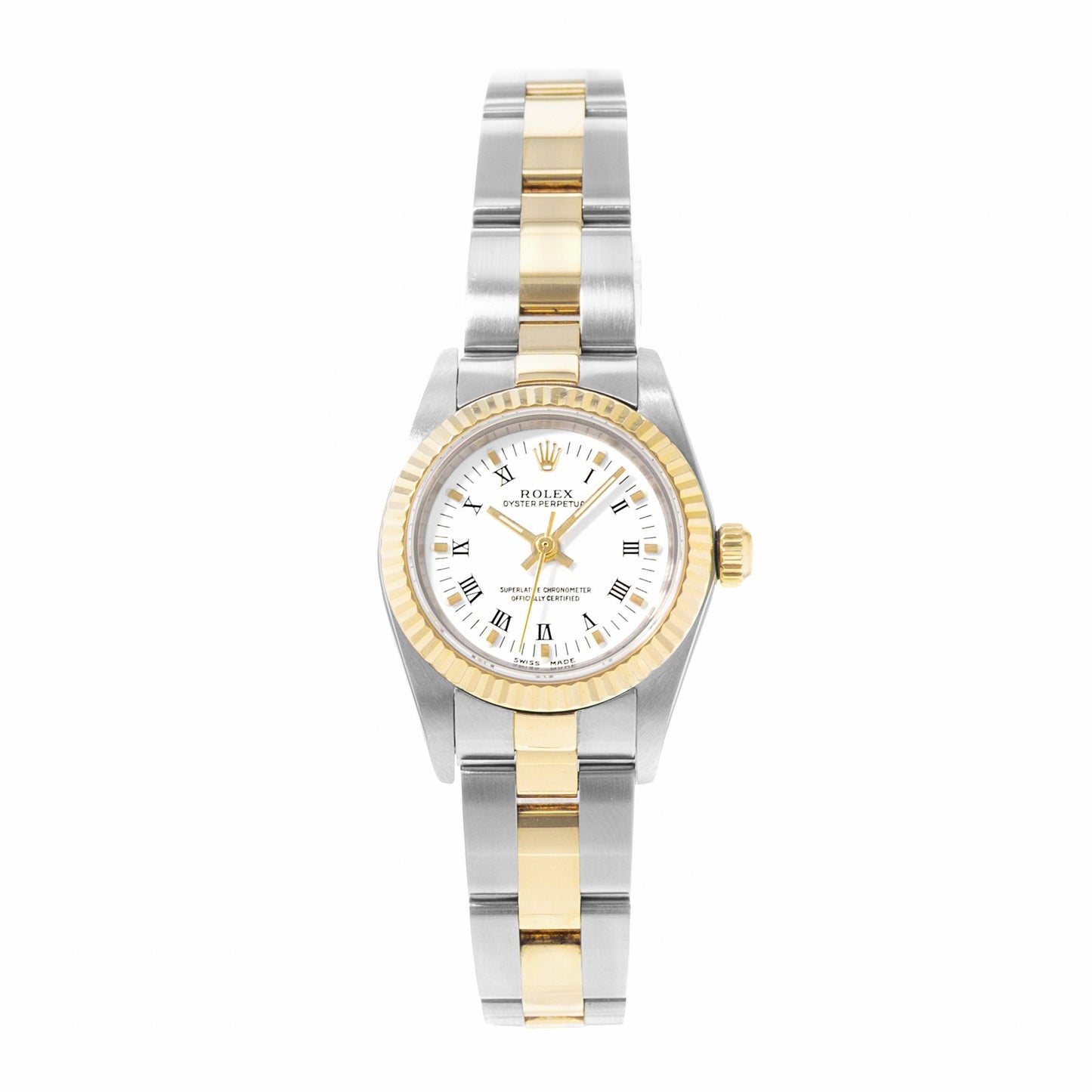 Rolex Oyster Perpetual 26 Steel & Yellow Gold