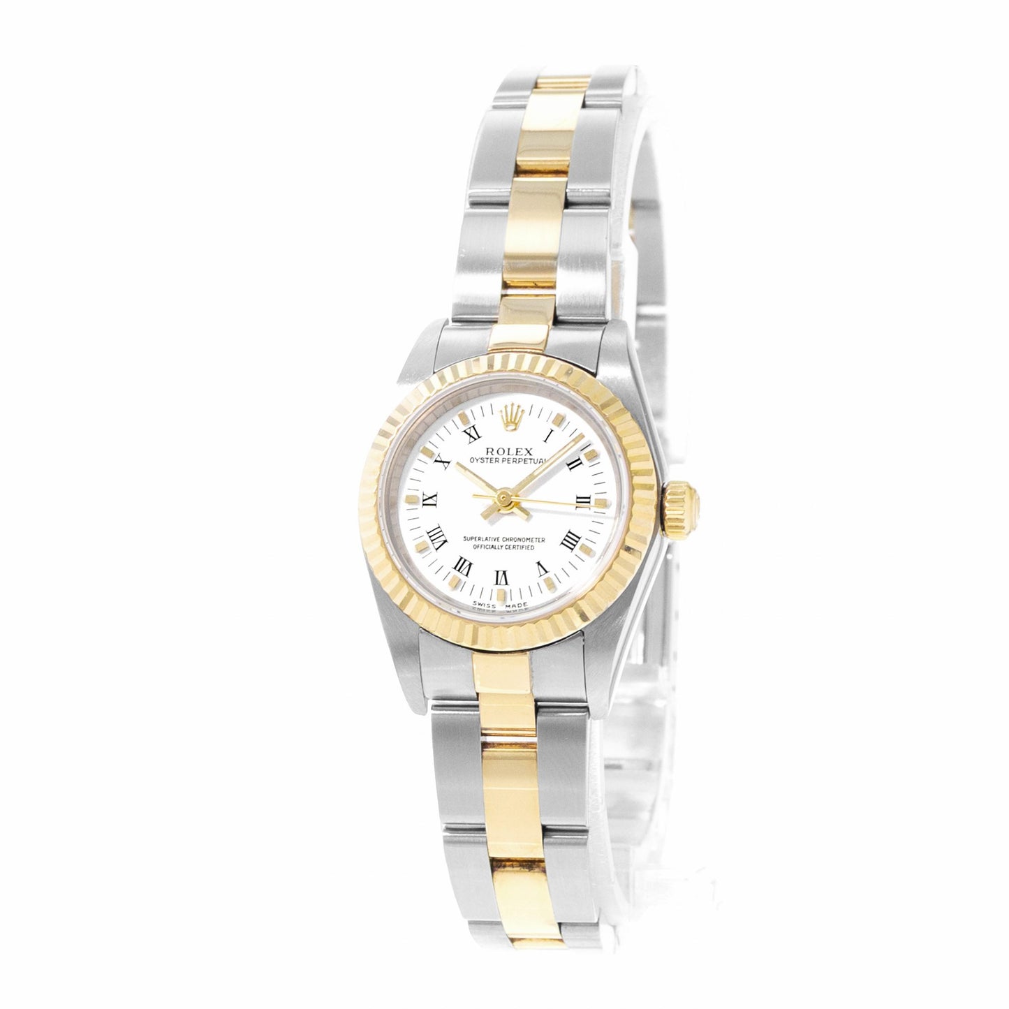 Rolex Oyster Perpetual 26 Steel & Yellow Gold