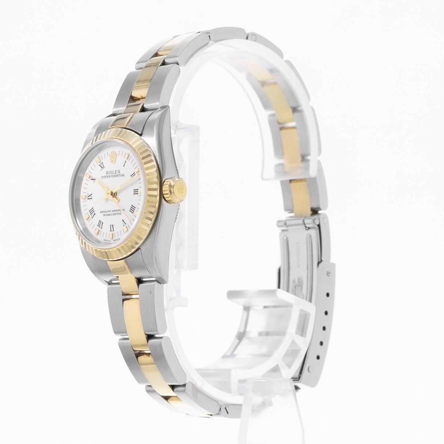 Rolex Oyster Perpetual 26 Steel & Yellow Gold