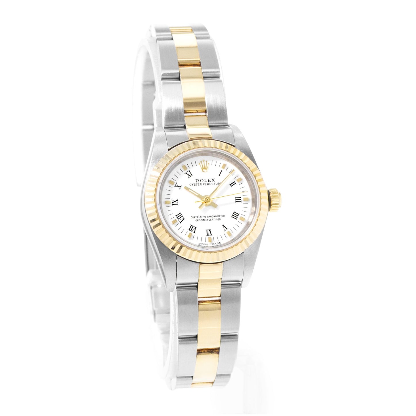 Rolex Oyster Perpetual 26 Steel & Yellow Gold