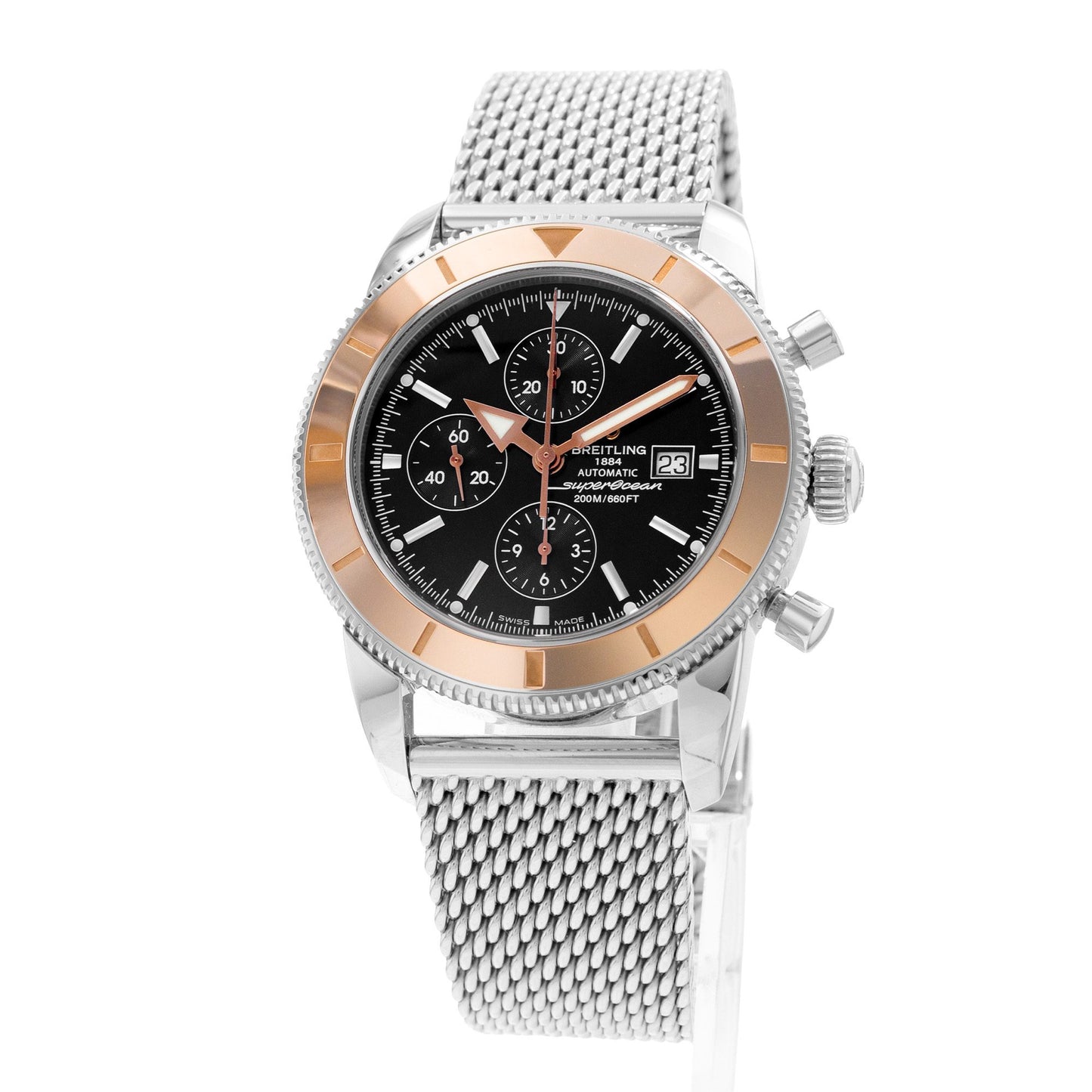 Breitling SuperOcean Heritage Steel & Rose Gold