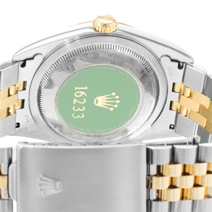 Rolex Datejust 36 Steel & Yellow Gold