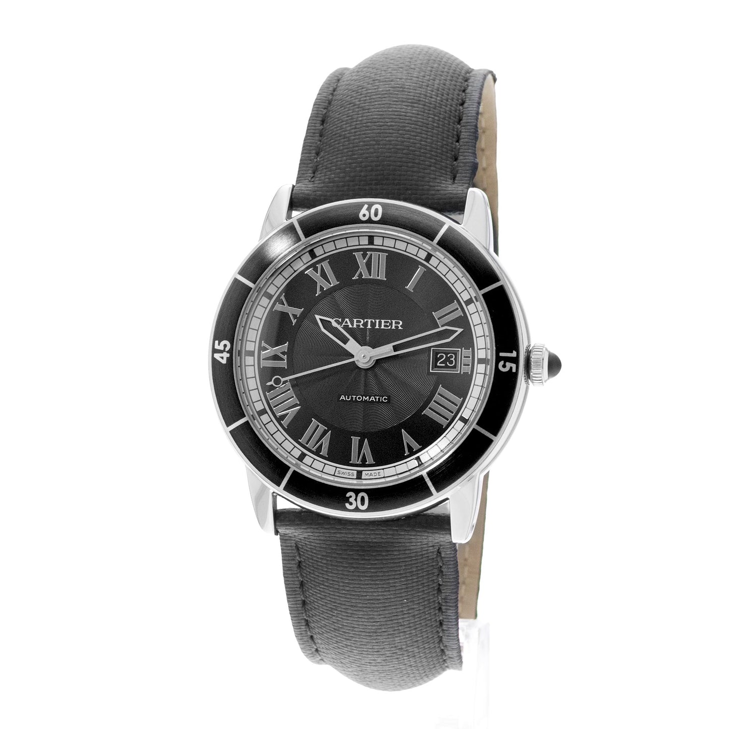 Cartier Ronde Croisiere de Cartier  Steel