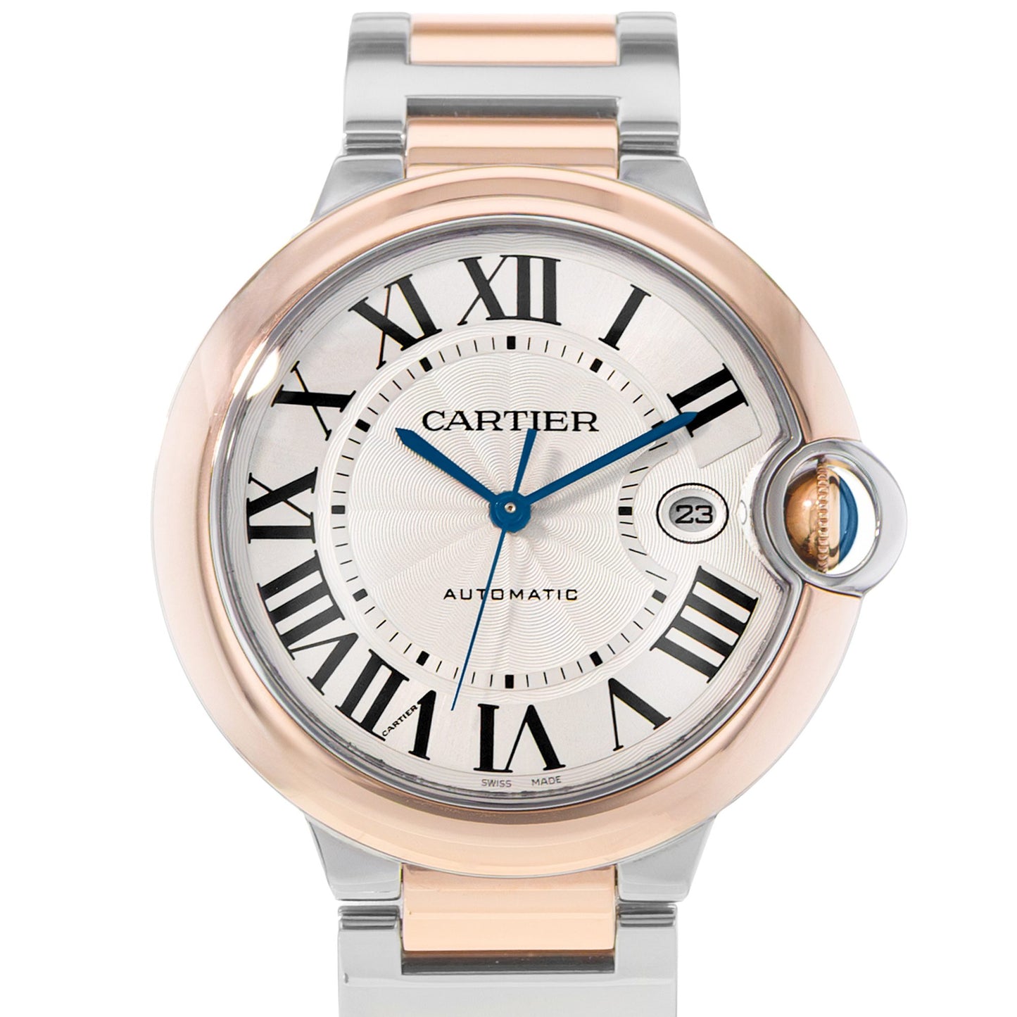 Cartier Ballon Bleu 42mm Steel & Rose Gold
