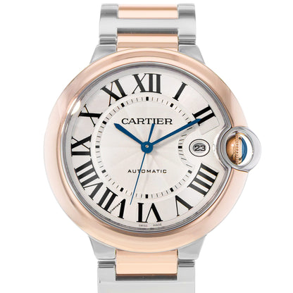 Cartier Ballon Bleu 42mm Steel & Rose Gold