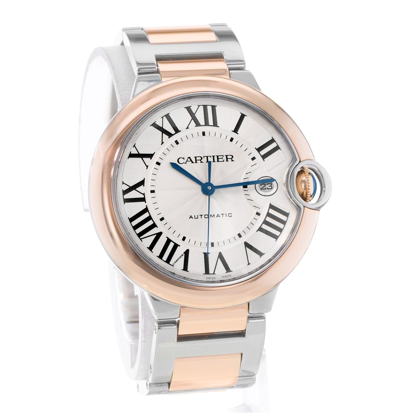 Cartier Ballon Bleu 42mm Steel & Rose Gold