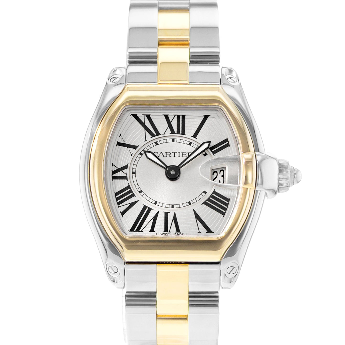 Cartier Roadster Steel & Yellow Gold