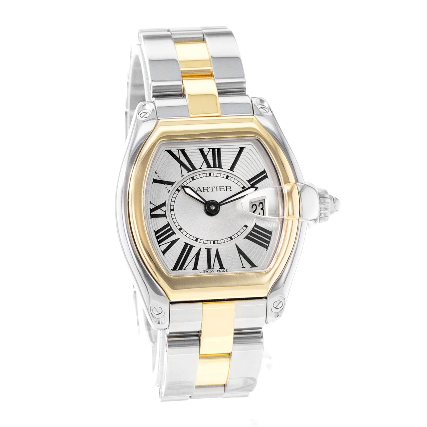Cartier Roadster Steel & Yellow Gold