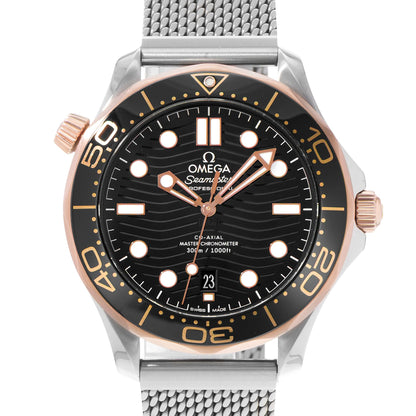 Omega Seamaster Diver 300 M Steel & Rose Gold