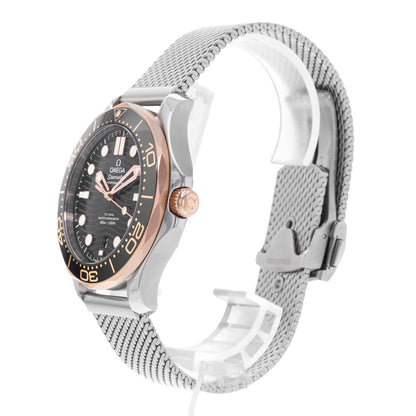 Omega Seamaster Diver 300 M Steel & Rose Gold