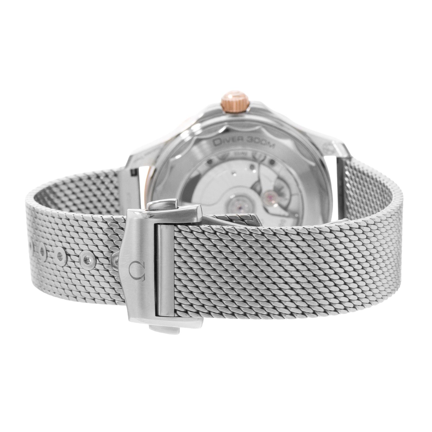 Omega Seamaster Diver 300 M Steel & Rose Gold
