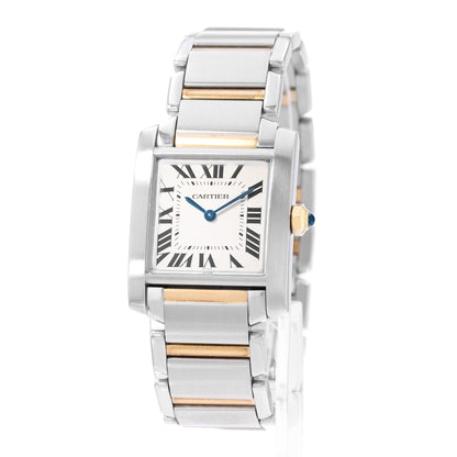 Cartier Tank Francaise Steel & Yellow Gold