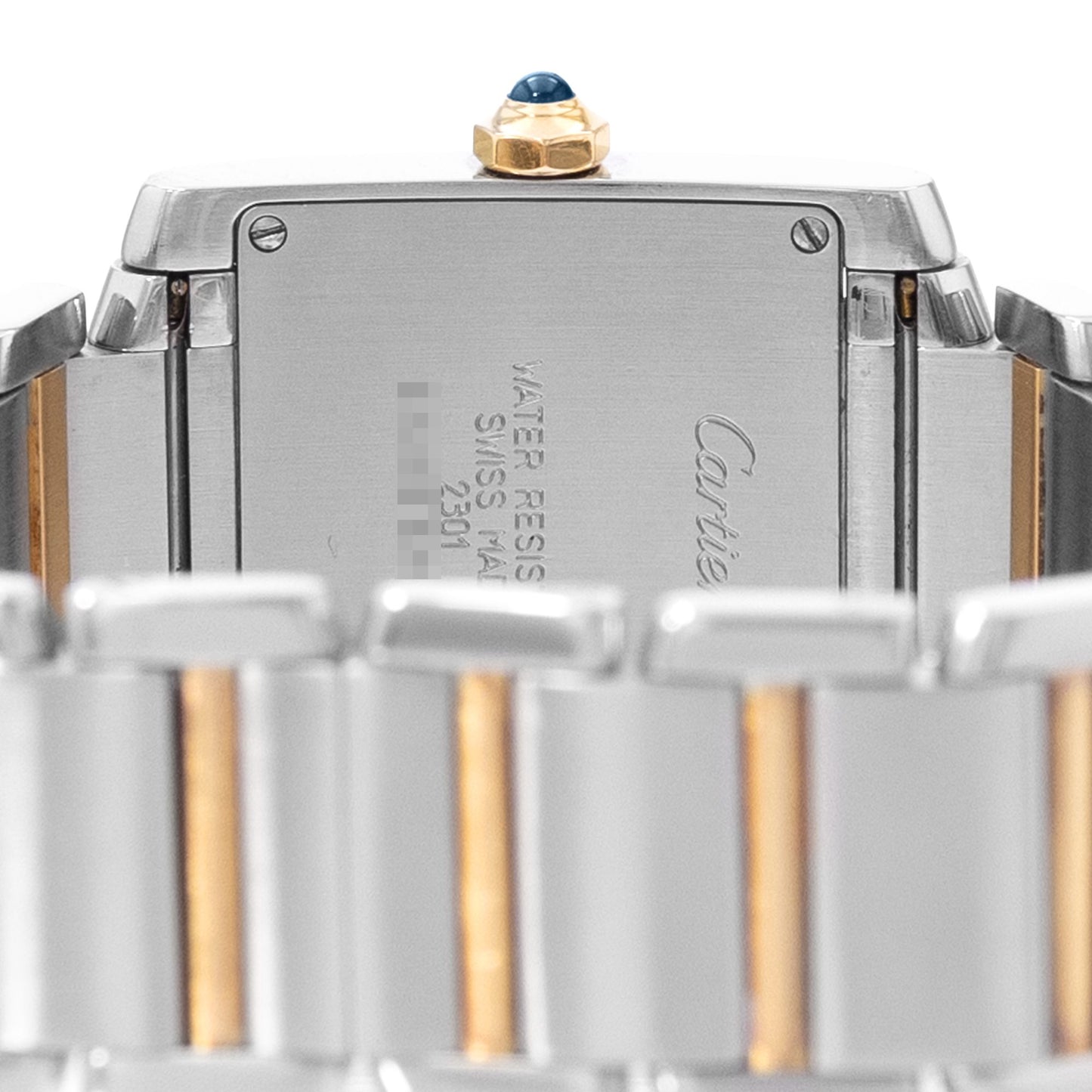 Cartier Tank Francaise Steel & Yellow Gold