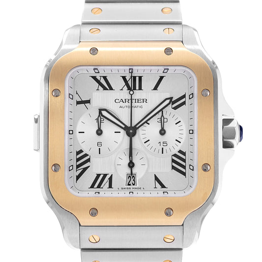 Cartier Santos Steel & Yellow Gold