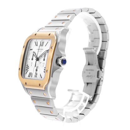 Cartier Santos Steel & Yellow Gold