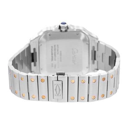 Cartier Santos Steel & Yellow Gold