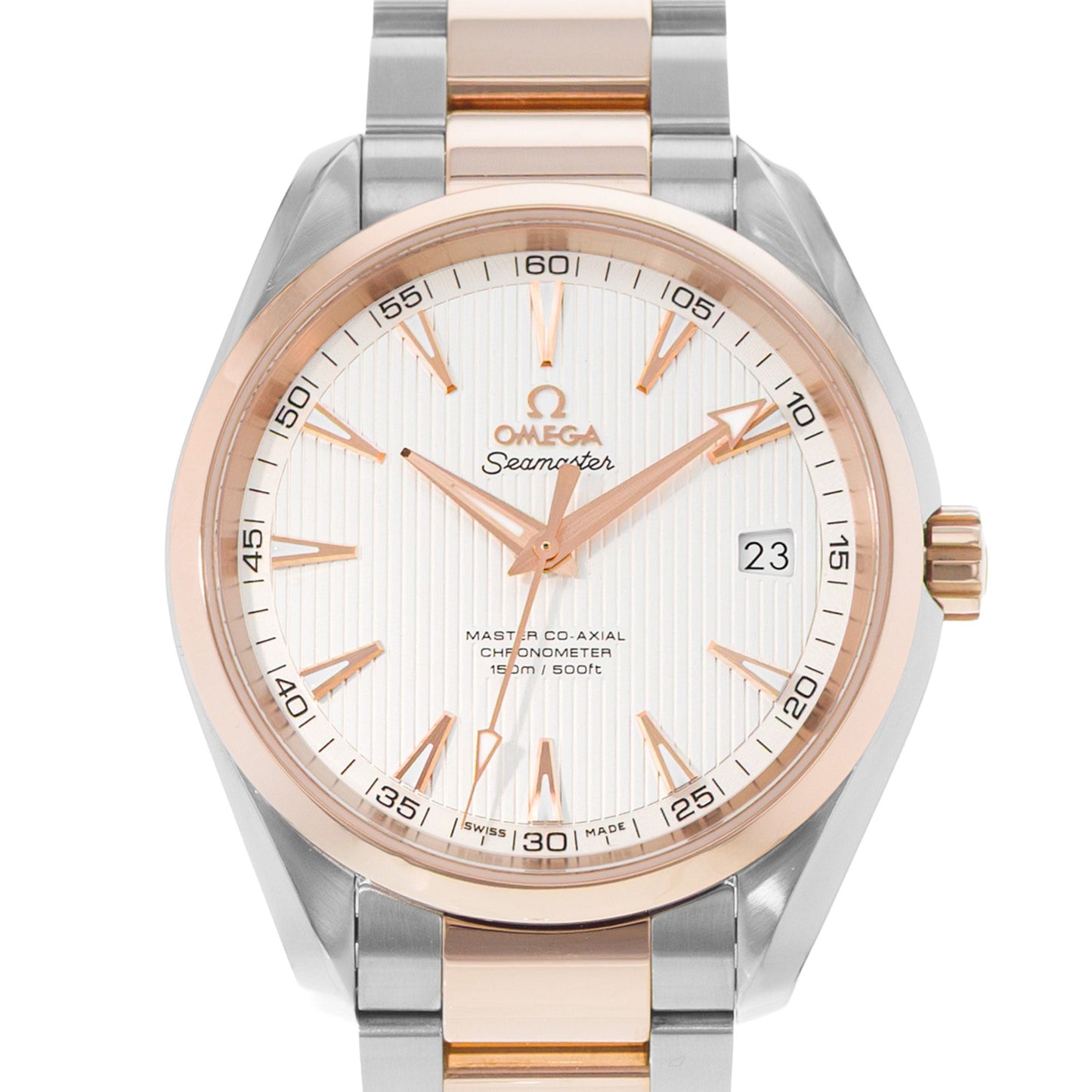 Omega Seamaster Aqua Terra Steel & Rose Gold