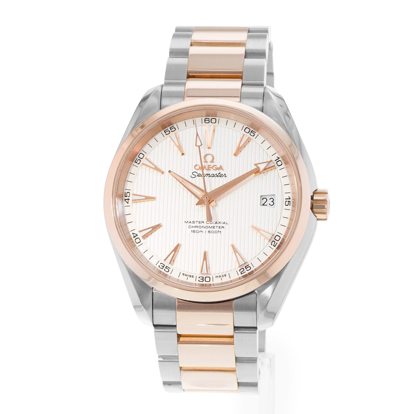 Omega Seamaster Aqua Terra Steel & Rose Gold
