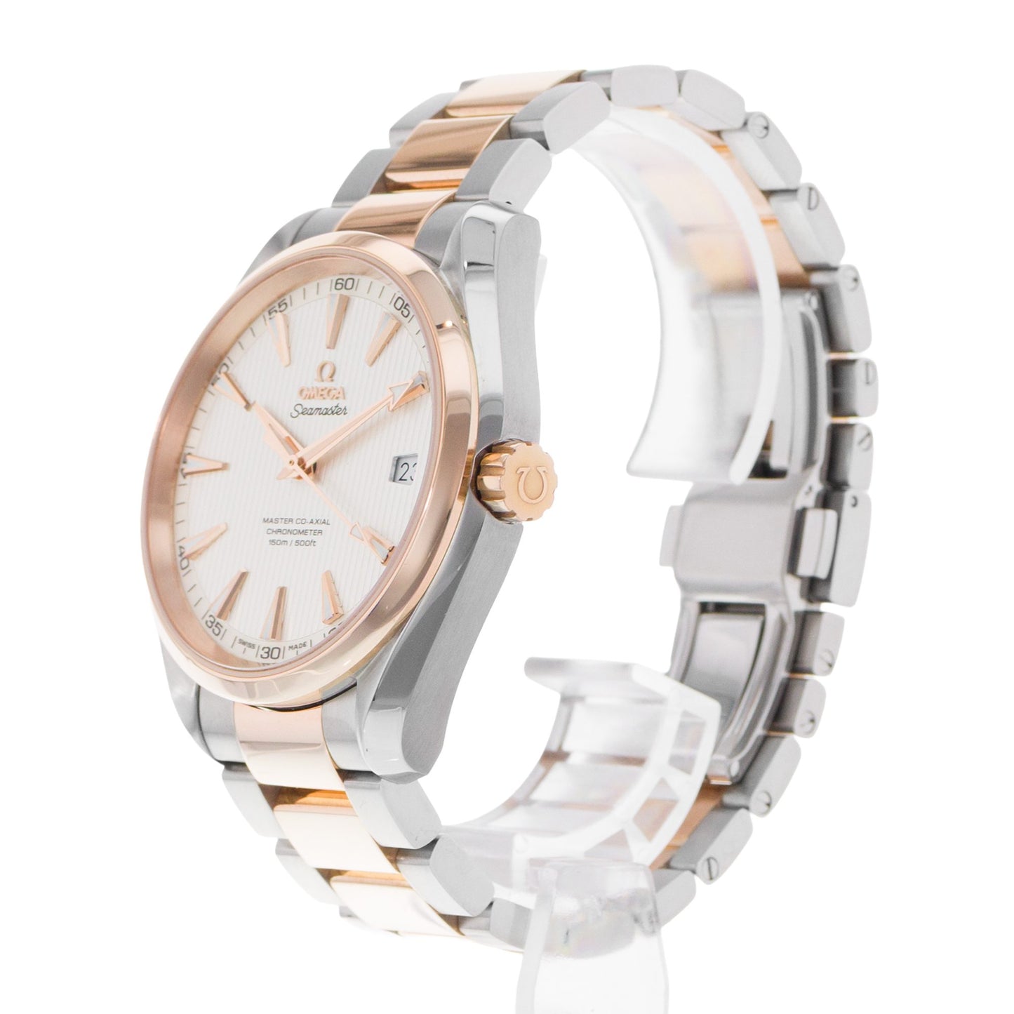 Omega Seamaster Aqua Terra Steel & Rose Gold