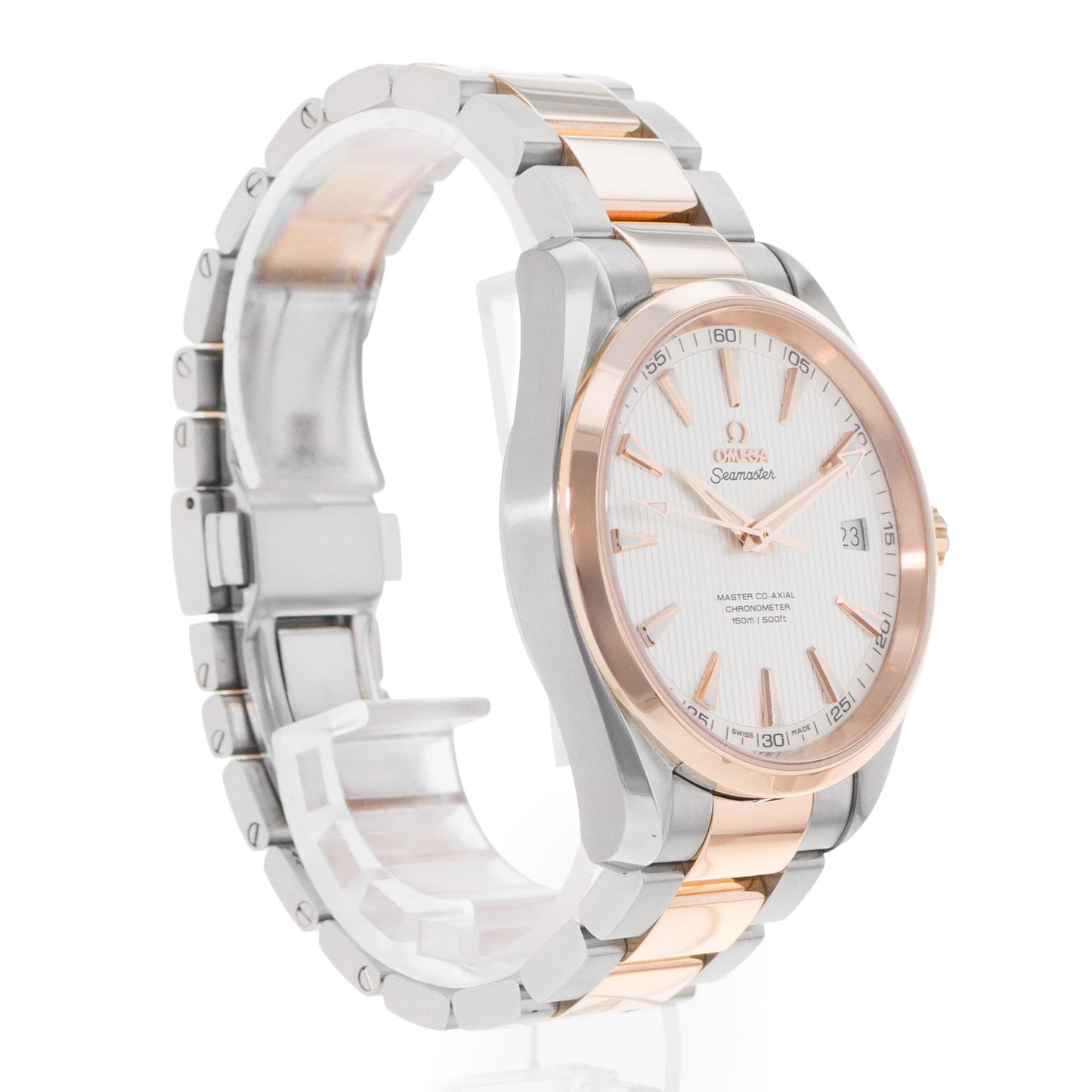 Omega Seamaster Aqua Terra Steel & Rose Gold