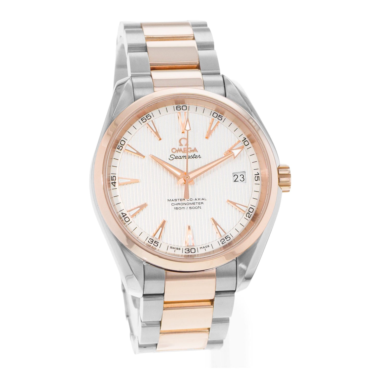 Omega Seamaster Aqua Terra Steel & Rose Gold