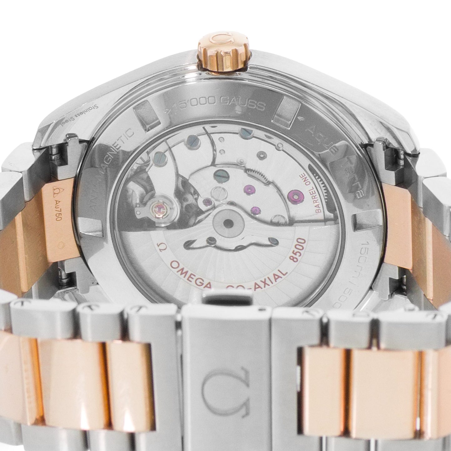 Omega Seamaster Aqua Terra Steel & Rose Gold