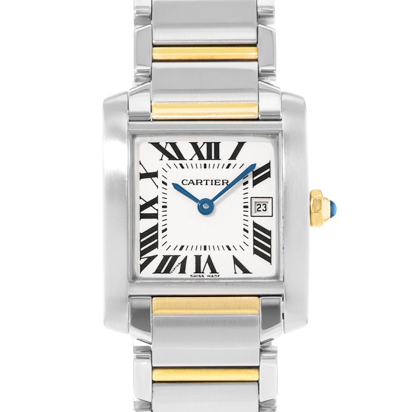 Cartier Tank Francaise Steel & Yellow Gold