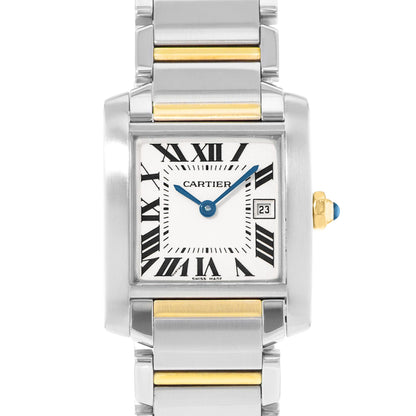 Cartier Tank Francaise Steel & Yellow Gold