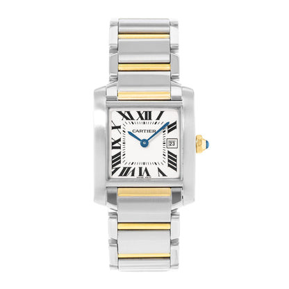 Cartier Tank Francaise Steel & Yellow Gold