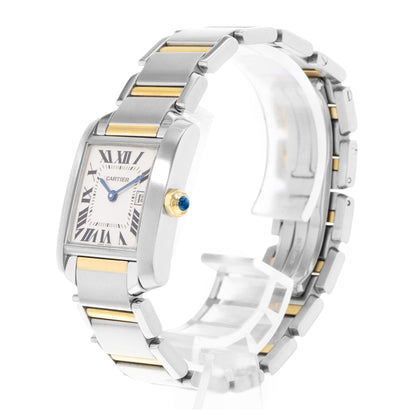 Cartier Tank Francaise Steel & Yellow Gold