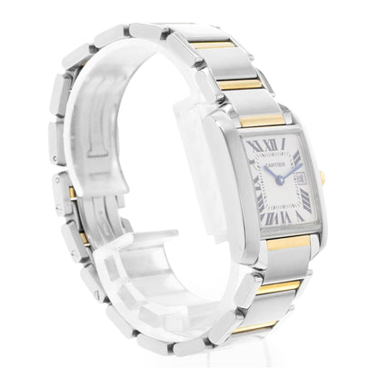 Cartier Tank Francaise Steel & Yellow Gold