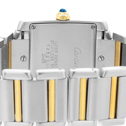 Cartier Tank Francaise Steel & Yellow Gold
