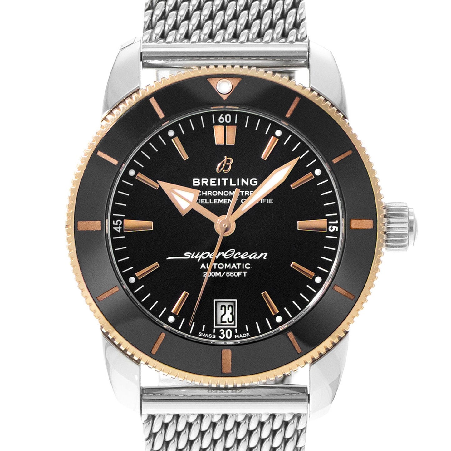 Breitling Superocean Heritage 42 Steel & Red Gold