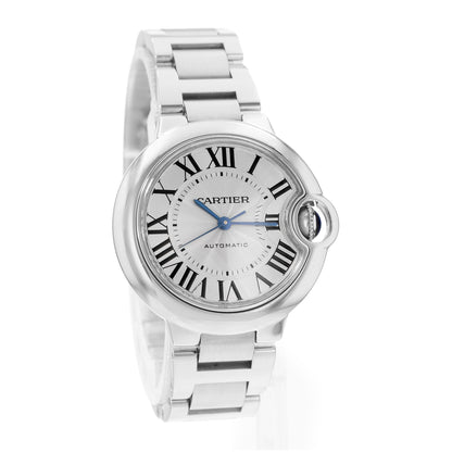 Cartier Ballon Bleu 33mm Steel