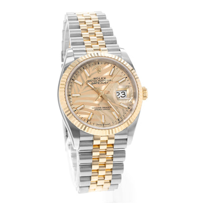 Rolex Datejust 36 Steel & Yellow Gold
